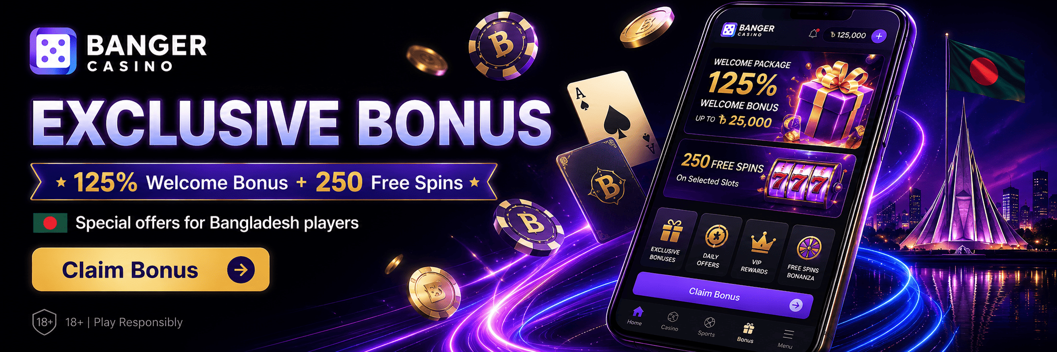 Banger Casino Slot Games – Hot Slots, Jackpots and Free Spins